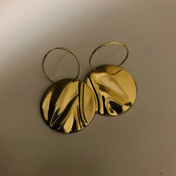 Pilgrim Statement Earrings Water Element - Picture 2 of 5